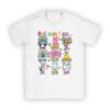 Retro God Says I Am Christian Jesus Happy Easter Day Bunny T-Shirt