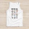 Retro God Says I Am Christian Jesus Happy Easter Day Bunny Tank Top