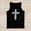 Retro Groovy He Is Risen Floral Jesus Easter Day Christians Tank Top