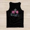 Retro Groovy He Is Risen Floral Jesus Easter Day Christians Tank Top