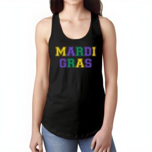 Retro Masquerade Mardi Gras Groovy Beads Parade Costume Tank Top 1 3