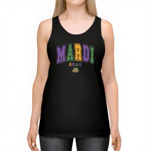 Retro Masquerade Mardi Gras Groovy Beads Parade Costume Tank Top 2 5