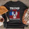 Retro Trump 2024 Take America Back American Flag Trump 2024 Longsleeve Tee