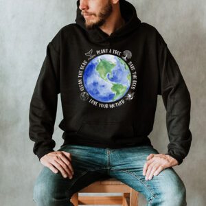 Save Bees Rescue Animals Recycle Plastic Earth Day Hoodie 2