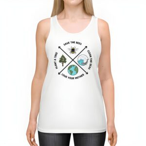 Save Bees Rescue Animals Recycle Plastic Earth Day Tank Top 2 2