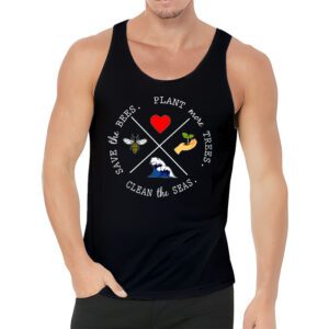 Save Bees Rescue Animals Recycle Plastic Earth Day Tank Top 3 1