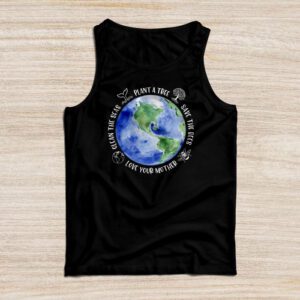 Save Bees Rescue Animals Recycle Plastic Earth Day Tank Top