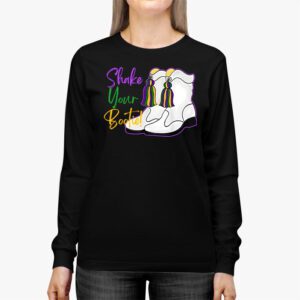 Shake Your Bootie Mardi Gras Longsleeve Tee 2 2