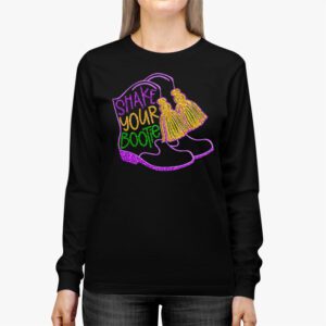 Shake Your Bootie Mardi Gras Longsleeve Tee 2 4