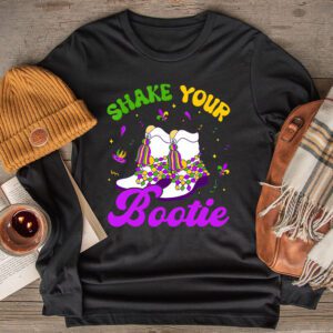 Shake Your Bootie Mardi Gras Longsleeve Tee