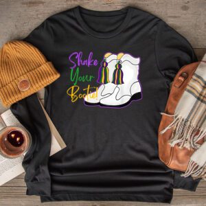 Shake Your Bootie Mardi Gras Longsleeve Tee