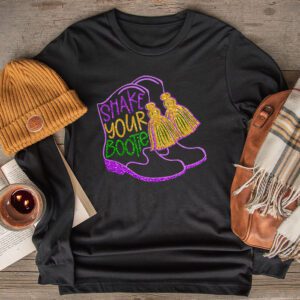 Shake Your Bootie Mardi Gras Longsleeve Tee