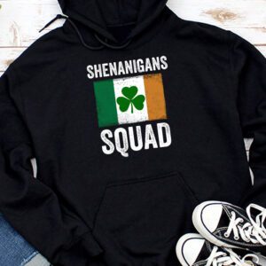 Shenanigans Squad Funny St. Patrick’s Day Matching Group Hoodie