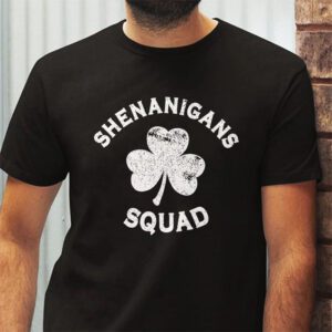 Shenanigans Squad Funny St. Patricks Day Matching Group T Shirt 2
