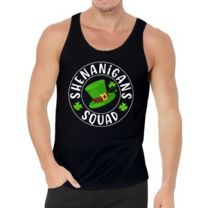 Shenanigans Squad Funny St. Patricks Day Matching Group Tank Top 3 1