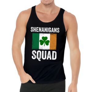 Shenanigans Squad Funny St. Patricks Day Matching Group Tank Top 3 2