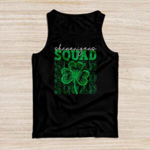 Shenanigans Squad Funny St. Patrick’s Day Matching Group Tank Top