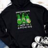 Shenanigans With My Gnomies Shamrock Happy St Patricks Day Hoodie