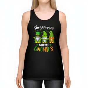 Shenanigans With My Gnomies Shamrock Happy St Patricks Day Tank Top 2 1