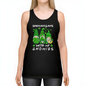 Shenanigans With My Gnomies Shamrock Happy St Patricks Day Tank Top 2 4