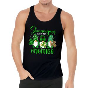 Shenanigans With My Gnomies Shamrock Happy St Patricks Day Tank Top 3 2