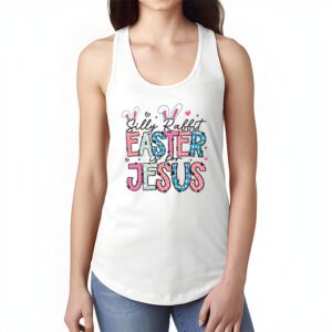 Silly Rabbit Easter Is For Jesus Christian Kids T Shirt Tank Top 1 16