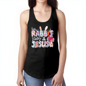 Silly Rabbit Easter Is For Jesus Christian Kids T Shirt Tank Top 1 8
