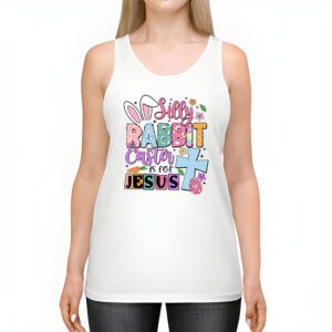 Silly Rabbit Easter Is For Jesus Christian Kids T Shirt Tank Top 2 15