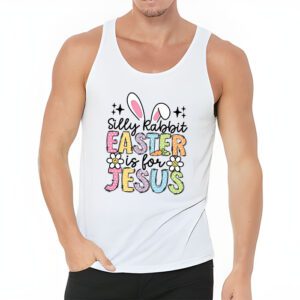 Silly Rabbit Easter Is For Jesus Christian Kids T Shirt Tank Top 3 19