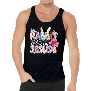 Silly Rabbit Easter Is For Jesus Christian Kids T Shirt Tank Top 3 8