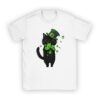 St Patricks Day Cat Shamrock For Men Women Celebration Cool T-Shirt