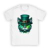 St Patricks Day Cat Shamrock For Men Women Celebration Cool T-Shirt