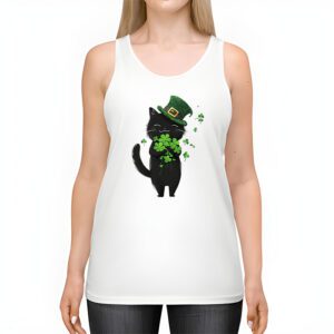 St Patricks Day Cat Shamrock For Men Women Celebration Cool Tank Top 2 1