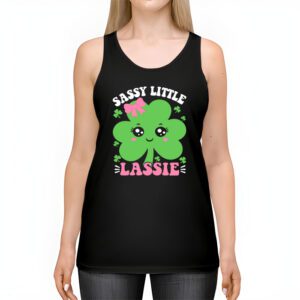 St Patricks Day Shirt Sassy Little Lassie Kids Toddler Girl Tank Top 2 5