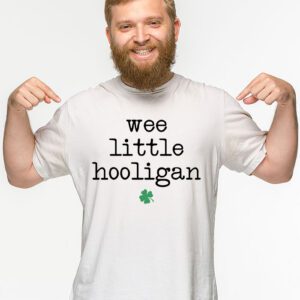 St Patricks Day Shirt Wee Little Hooligan Teen Boy Toddler T Shirt 2