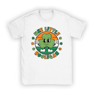 St Patricks Day Shirt Wee Little Hooligan Teen Boy Toddler T-Shirt