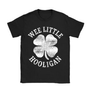 St Patricks Day Shirt Wee Little Hooligan Teen Boy Toddler T-Shirt