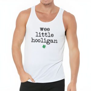 St Patricks Day Shirt Wee Little Hooligan Teen Boy Toddler Tank Top 3