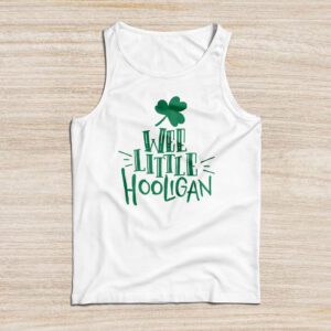 St Patricks Day Shirt Wee Little Hooligan Teen Boy Toddler Tank Top