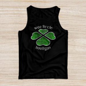 St Patricks Day Shirt Wee Little Hooligan Teen Boy Toddler Tank Top