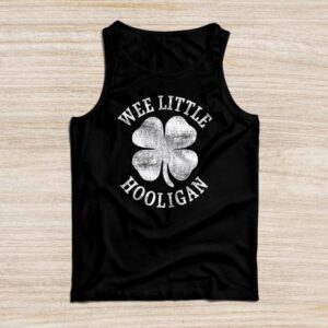 St Patricks Day Shirt Wee Little Hooligan Teen Boy Toddler Tank Top