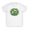 St. Patricks Day Shamrock Irish Leopard Print Women Girls T-Shirt