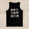 St. Patricks Day Shamrock Irish Leopard Print Women Girls Tank Top