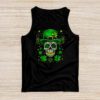 Sugar Skull Saint Patricks Day of Dead Tank Top