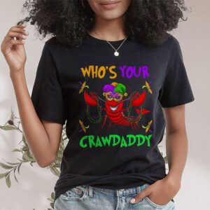 Whos Your Crawdaddy Crawfish Jester Beads Funny Mardi Gras T Shirt 1 4