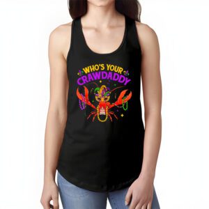 Whos Your Crawdaddy Crawfish Jester Beads Funny Mardi Gras Tank Top 1 1