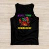 Whos Your Crawdaddy Crawfish Jester Beads Funny Mardi Gras Tank Top