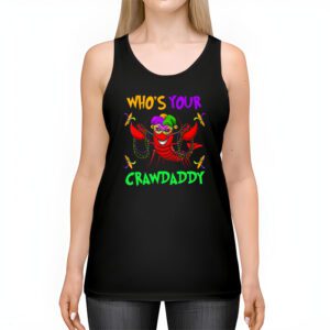 Whos Your Crawdaddy Crawfish Jester Beads Funny Mardi Gras Tank Top 2 4