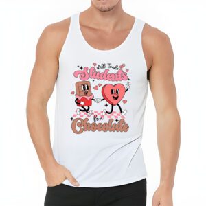 Will Trade Students For Chocolate Teacher Valentines Women Tank Top 3 4