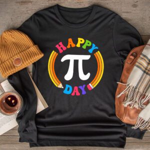 3.14 PI Day Pie Day Pi Symbol For Math Lovers and Kids Longsleeve Tee